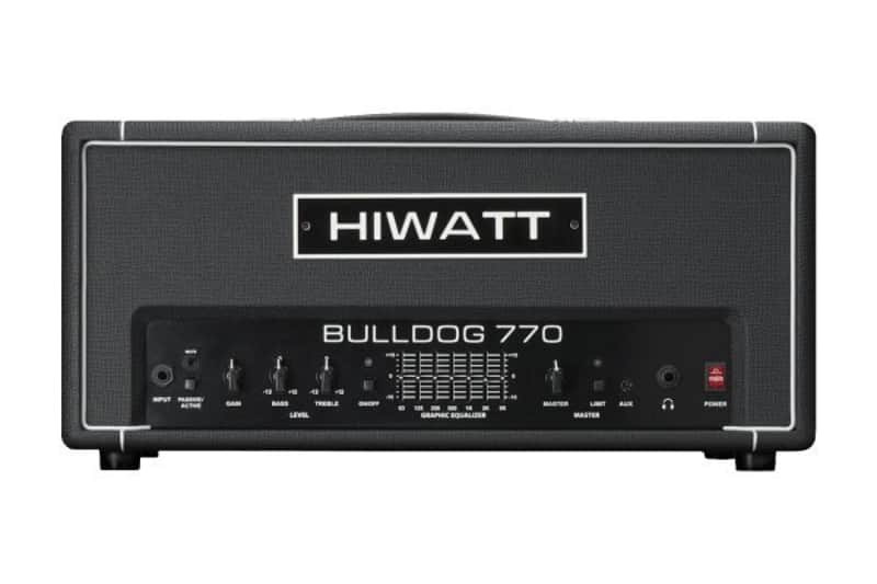 Hiwatt Bulldog 770 Head - 770W Bass Head image 1