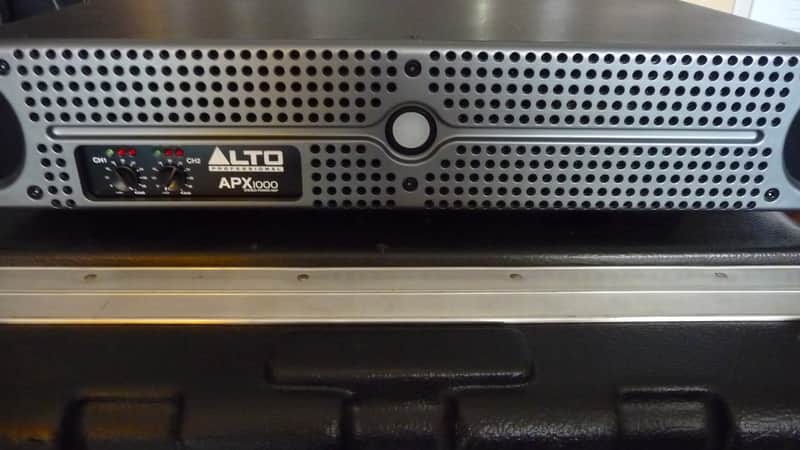 Alto Professional APX1000 Stereo Power Amplifier - Light weight