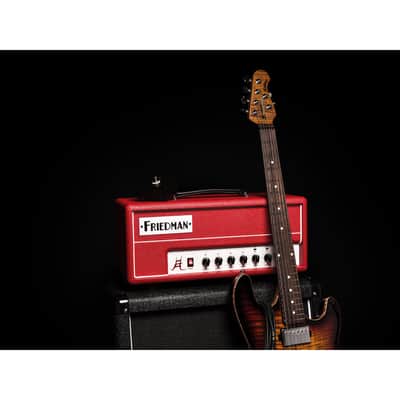 Friedman JEL-20 Jake E Lee Signature 20 Watt Tube Guitar Amplifier Head - Red image 19