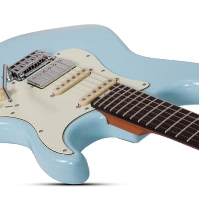 Schecter Nick Johnston Traditional H/S/S Atomic Silver image 3