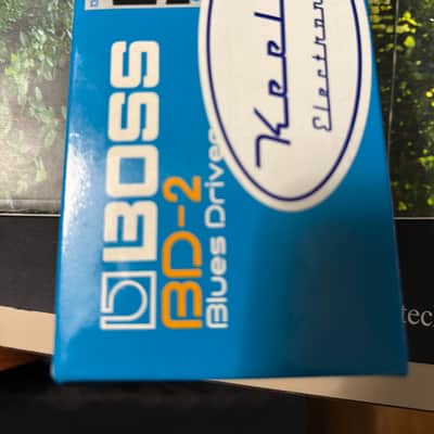 Keeley Boss BD-2 Blues Driver Overdrive with Phat Mod 2010s - Blue image 7