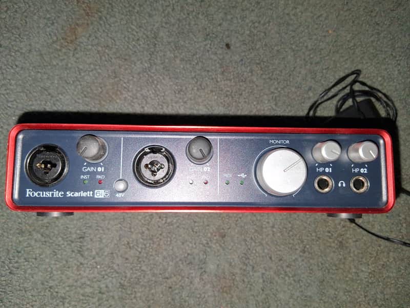 Focusrite Scarlett 6i6 USB 2.0 Audio Interface image 1