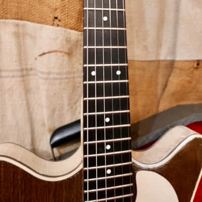 Danelectro Deluxe Model 6037 DC-3 1959 - Walnut image 5