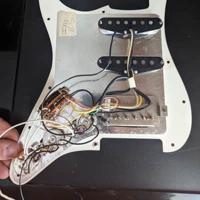 Fender Lonestar Strat Loaded Pickguard Seymour Duncan Texas Specials 1997 image 3