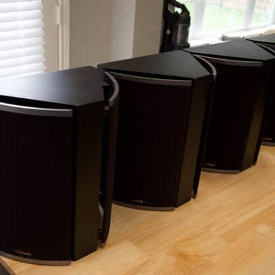 Polk Audio Polk FXi3 Bipole/Dipole Effects Surround Speakers Pair 2012 - Black image 4