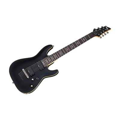 Demon 7 Aged Black Satin Schecter Bild 1