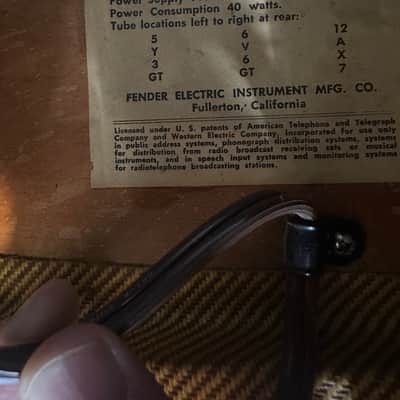 1962 Fender Tweed Champ image 6