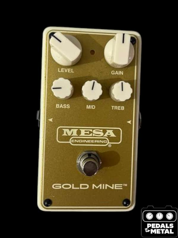 Mesa Boogie Goldmine California High Gain Overdrive 2010s - Gold - X18434 image 1