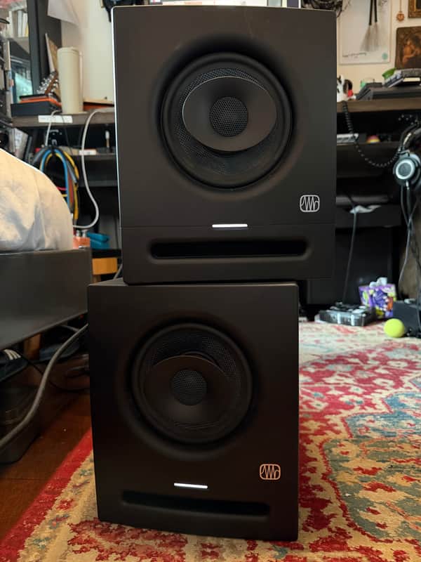 PreSonus Eris Pro 6 Active Studio Monitors - Pair 2023 - Present - Black image 1