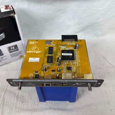 Behringer X-UF XUF - 32-channel FireWire and USB 2.0 Expansion Card for X32 Mixer - with Box image 3