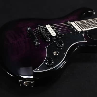 Gibson Victory Figured Top Electric Guitar - Dark Purple Burst 028 image 1