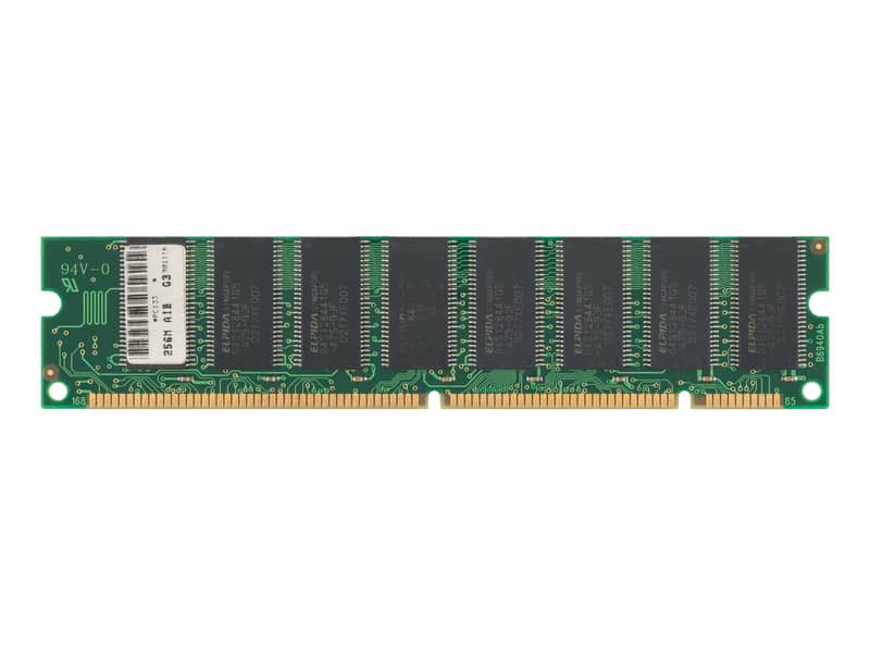 ELPIDA 256MB 168 PIN SDRAM PC133 DIMM (from Roland MC-909) [USED] image 1