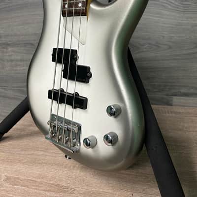 Greco Phoenix PXB-400 PJ Silver Burst Electric Bass Made In Japan #2869 image 8