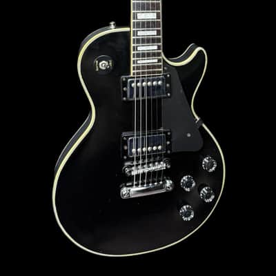 Satellite Les Paul Standard 1970's Black Beauty Vintage 70s Singlecut LP Electric Guitar image 3