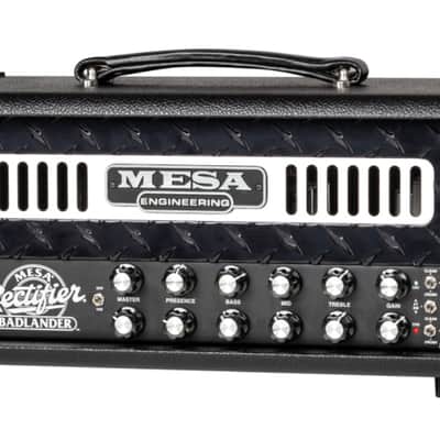 Mesa Boogie Badlander 25 Head Black Bronco Black Diamond Plate (139) image 2