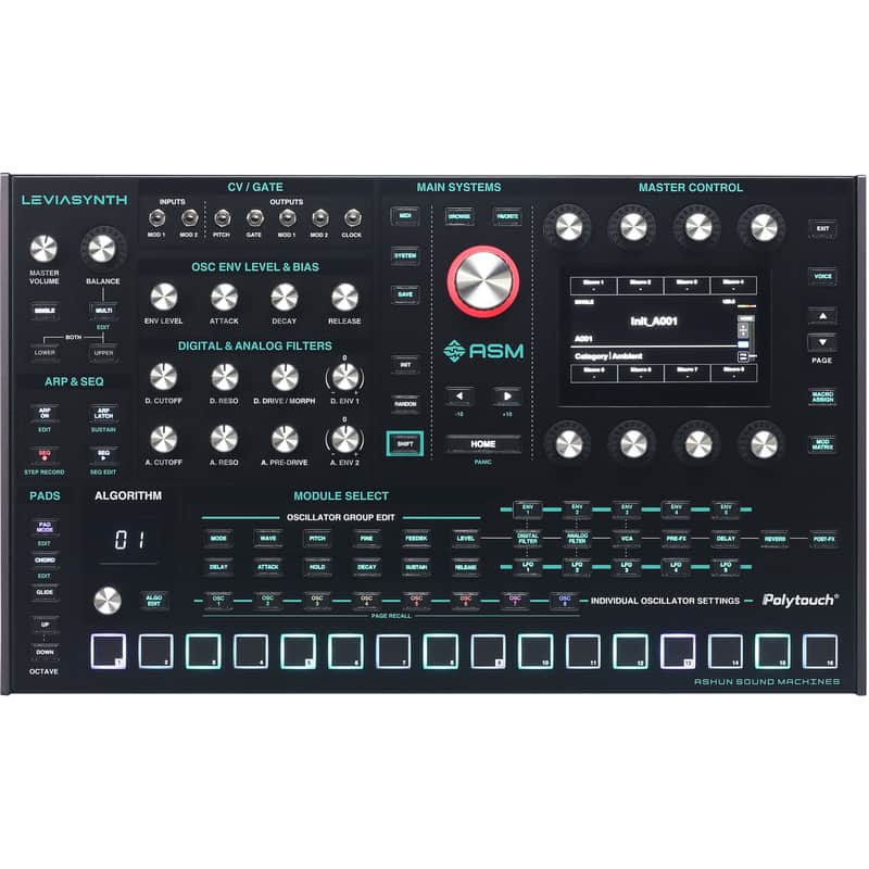 ASM Leviasynth Desktop Synthesizer image 1