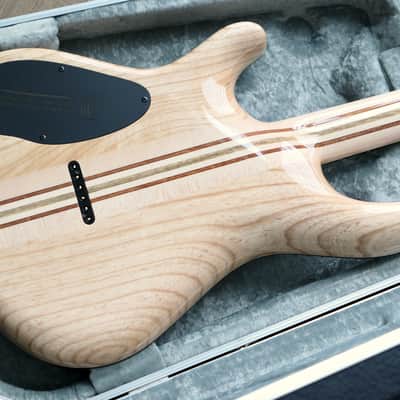 Mayones Regius 6 Galaxy Eye Black Gloss, Pale Moon Ebony Fretboard + Hiscox Case image 6