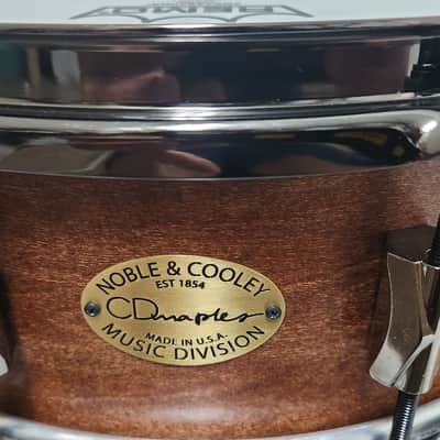 Noble & Cooley *Pre-Order* CD Maple Series 5x14" Maple Snare Drum in Honey Maple Matte & Black Hardware | Made in the USA | Custom/Special Order | Authorized Dealer image 2