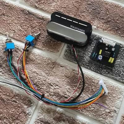 Veyz Sustainer Humbucker pickup system - Dual Metal Design | 3 Mode Sustainer Features W/passive pickup | Not Sustainiac Stealth Pro Nor Lace Sensor | image 4