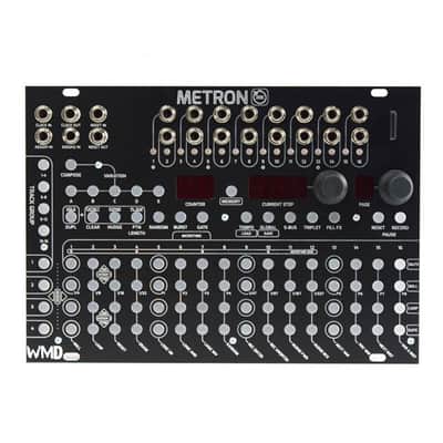 WMD Metron - 16 Channel Trigger & Gate Sequencer Black [Three Wave Music] image 2