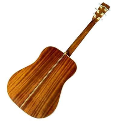 Aria Dreadnought AW-30 Acoustic Guitar w/ Hard Case image 4