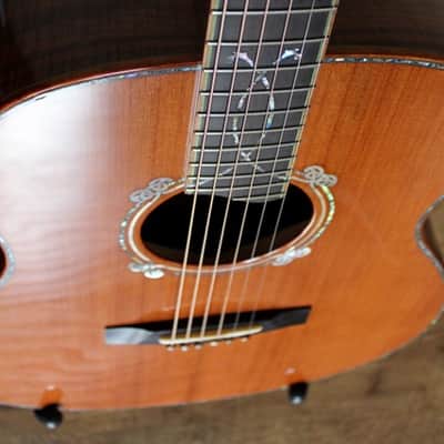 Lance McCollum Grand Auditorium 2004 Redwood / Walnut image 5