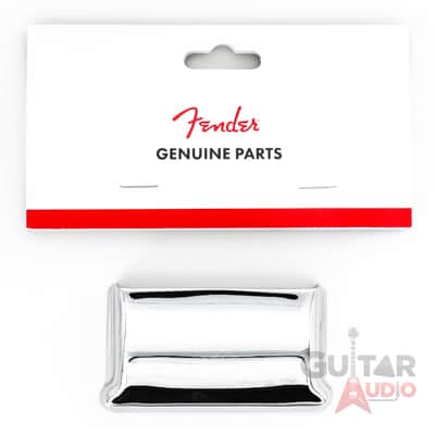 Genuine Fender Vintage Strat/Stratocaster Guitar Ashtray Bridge Cover - CHROME image 4