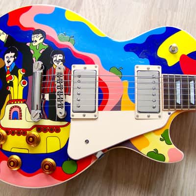 TPP Beatles "Yellow Submarine" Gibson USA Les Paul Tribute image 2