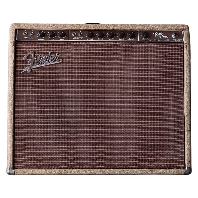 Fender Pro 5G5 Brownface 40-Watt 1x15" Guitar Combo image 1
