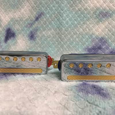 EZPZ Guitar Parts Gold Foil Japanese Pickup Set image 1