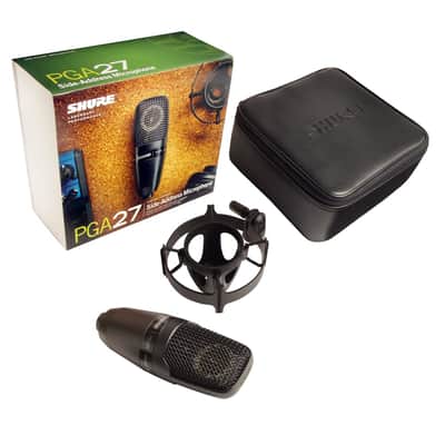 Shure PGA27-LC Large Diaphragm Side-Address Cardioid Condenser Microphone image 3