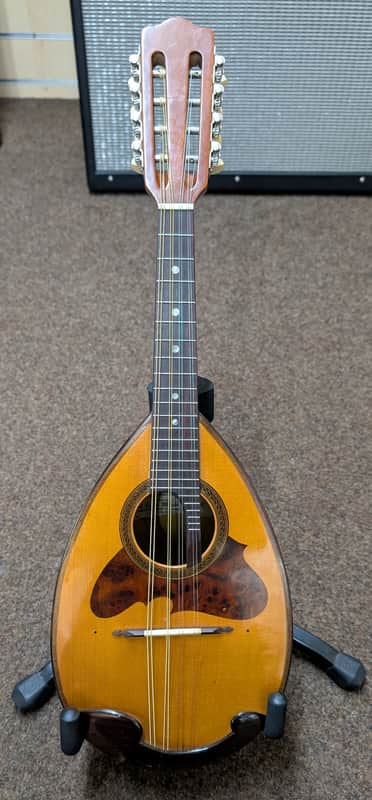 Suzuki Round back Mandolin 1971 - Natural Gloss image 1