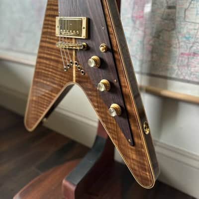 Banker Guitars Albert King Lucy Flying V Dan Erlewine Gibson Authorized Partner - Walnut image 7
