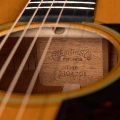 2017 Martin D-18 Reimagined - Natural | USA All Solid Dreadnought Acoustic Guitar 44.5mm Bone Nut | OHSC image 18