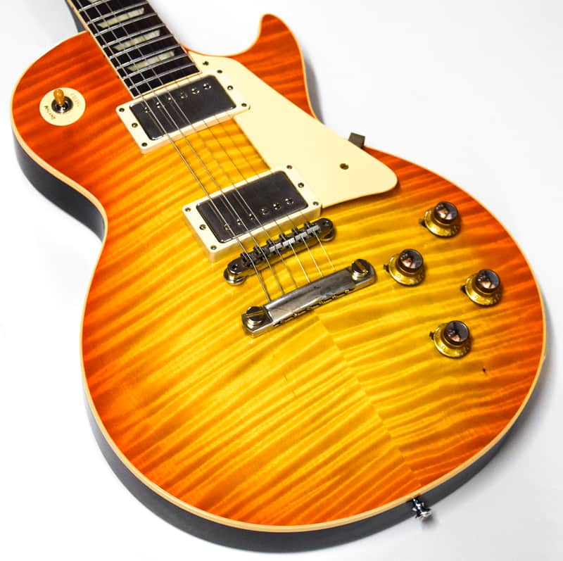 Gibson Custom 60th Anniversary 1960 Les Paul Standard V2 VOS 2020 Orange Sunset Fade image 1