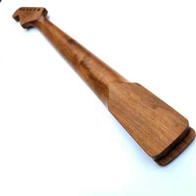 Brio Nitro Satin Roasted Maple S-Style Neck Dual Action Truss Rod at Headstock image 8