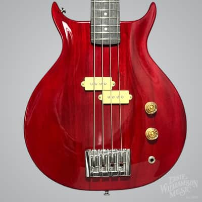 Washburn SB4R Scavenger '78 Electric Bass w/Gigbag. Trans Red image 1