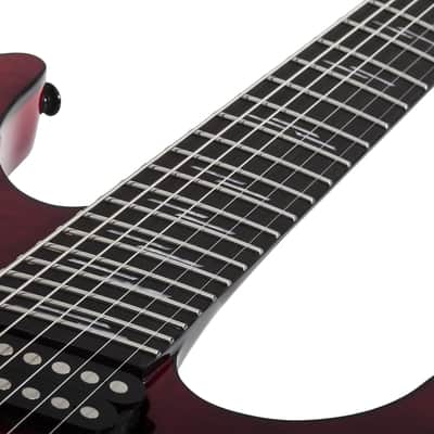 Schecter Reaper-7 Elite Multiscale Blood Burst image 12