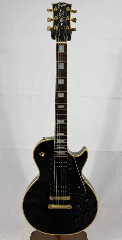 Greco EGC-480LP Les Paul Custom Black Beauty Electric Guitar MIJ Japan Fujigen 1990 image 1