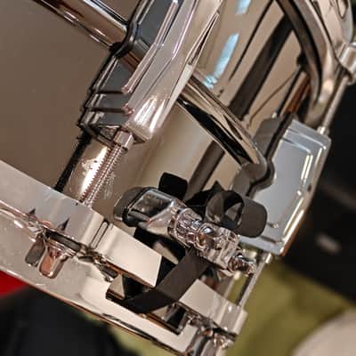 Ludwig LB417 Black Beauty 6.5x14" 10-Lug Brass Snare Drum 1994 - Present - Black Nickel-Plated with Upgrades image 4