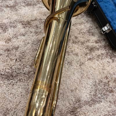 Yamaha YEP-201 Standard Euphonium 2010s - Lacquered Brass image 5