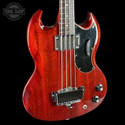 Vintage 1968 Gibson EB-0 Bass Cherry w/OHSC TSU24868 image 4