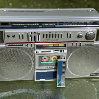Toshiba RT-S93 Rare Vintage Boombox Keyboard Remote Serviced Warranty image 13