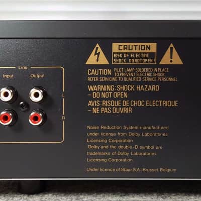 1988 Nakamichi CR-2A Stereo Cassette Deck Completely Serviced with New Belts 06-03-2026 Excellent #792 image 9