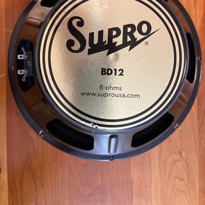 Supro BD12 Speaker (8 ohm) made by Eminence in USA image 4