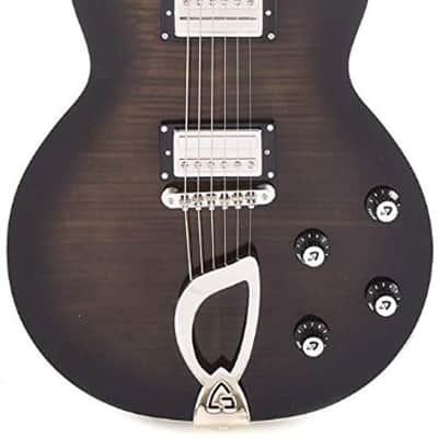 Guild Newark St Collection Aristocrat HH Electric Guitar in Trans Black Burst image 10