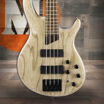 Cort B4ELEMENTOPN Artisan Series B4 Element Bass Guitar - Open Pore Natural (B4ELEMENTOPN-U) image 1