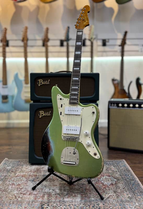 Berly J-Master - Metallic Green/Sunburst Nitro image 1