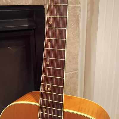 Share 1971 Goya (Levin) GG-5 "Goliath' 12-string guitar and case. Made in Sweden. image 4