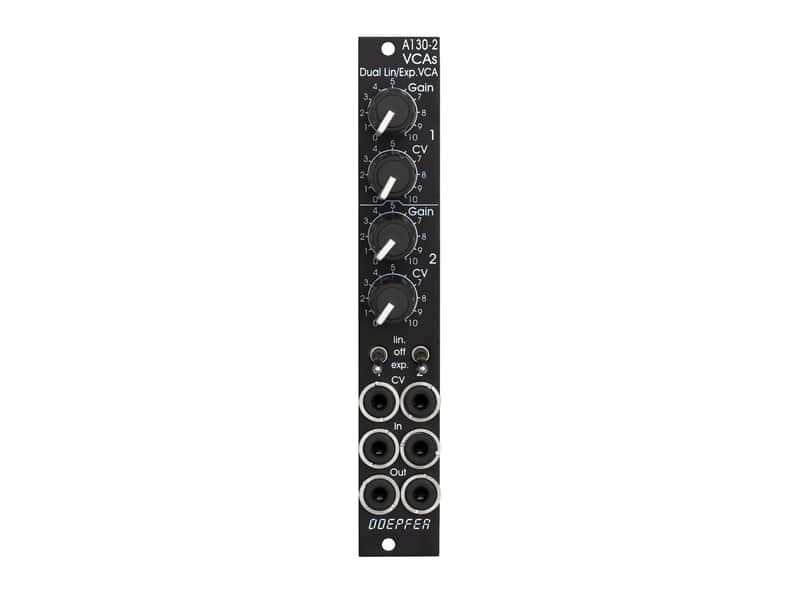 Doepfer A-130-2V Dual Lin/Exp VCA (Slim Line) (Vintage Edition) image 1